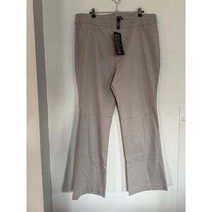 Marla Wynne Dress Pants size 20W NEW Flat Front Tummy Control